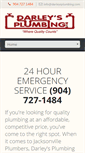 Mobile Screenshot of darleysplumbing.com